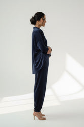 Luxe Comfort: Navy